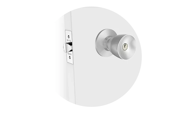 FECHADURA CILINDRICA TULIPA EXT INOX ESCOVADO BR90 PY - Soprano