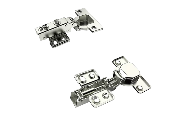 DOBRADICA RETA 35X10MM COM PISTAO CALCO FIXO H2 PRATICE - Soprano
