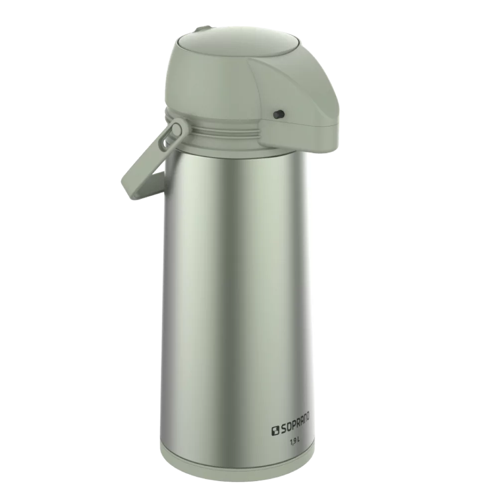 GARRAFA TERMICA SINGLE 1,9L FIG GREEN - Soprano