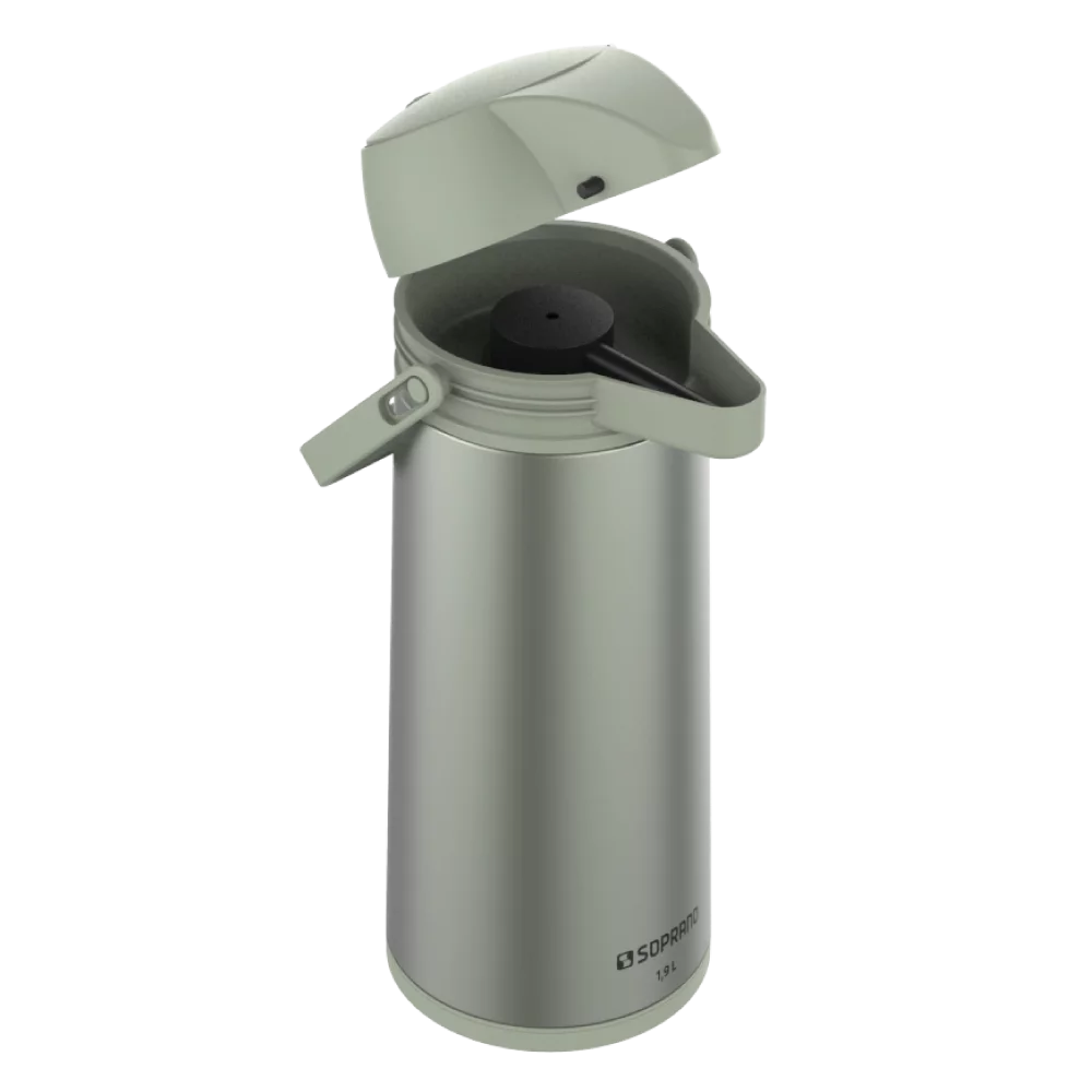 GARRAFA TERMICA SINGLE 1,9L FIG GREEN - Soprano