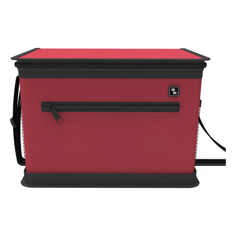 BOLSA TERMICA TROPICAL 20L VERMELHA - Soprano